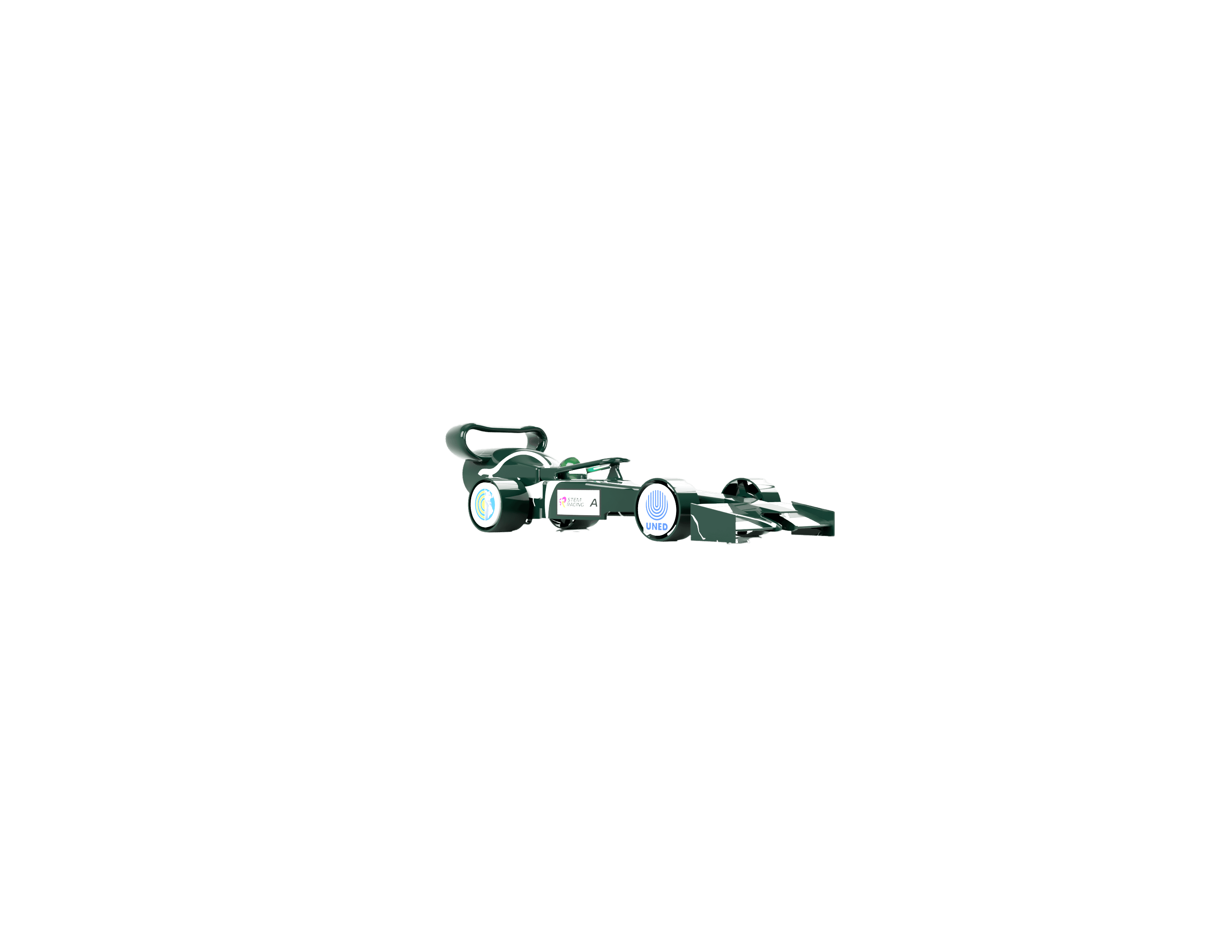 Animated F1 Car Render